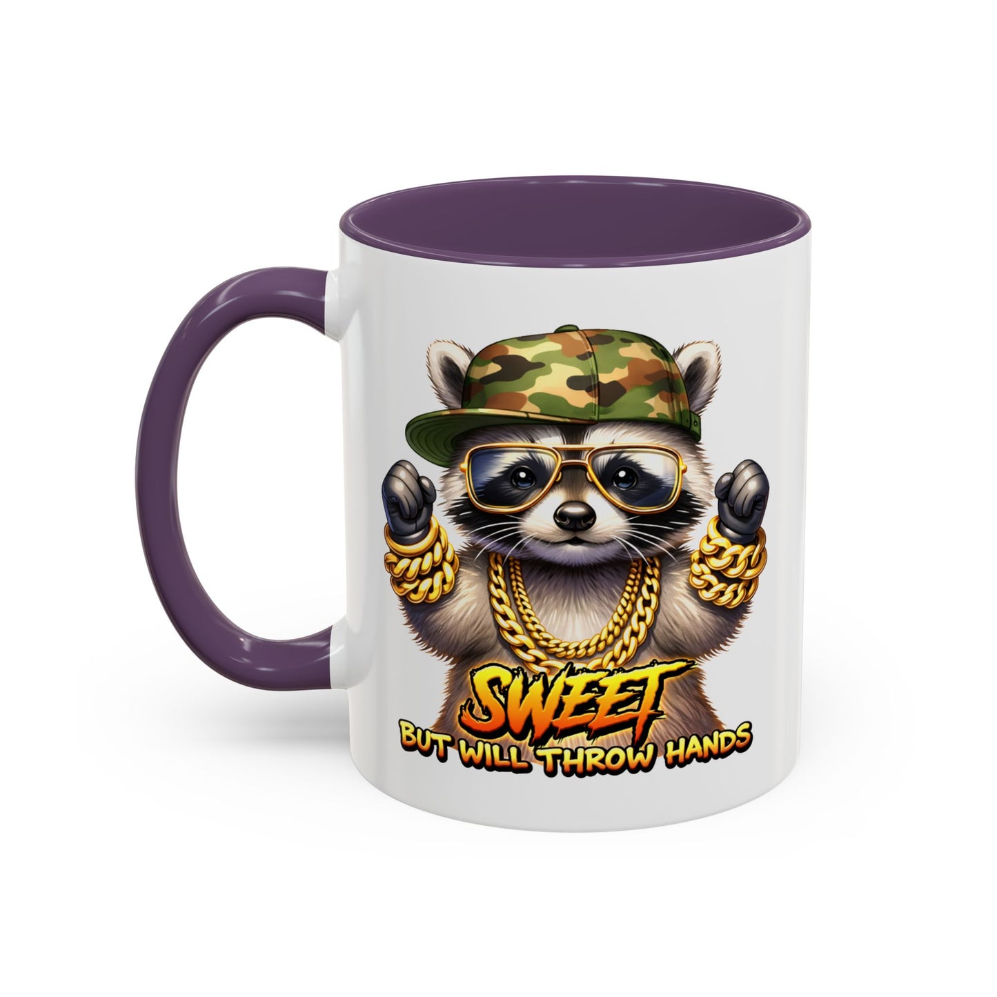 Humor Mug - Sweet But Will Throw Hands