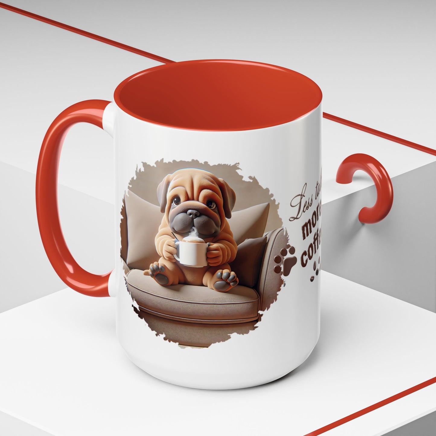 Animal Mug - Dog Coffee Wrap 30