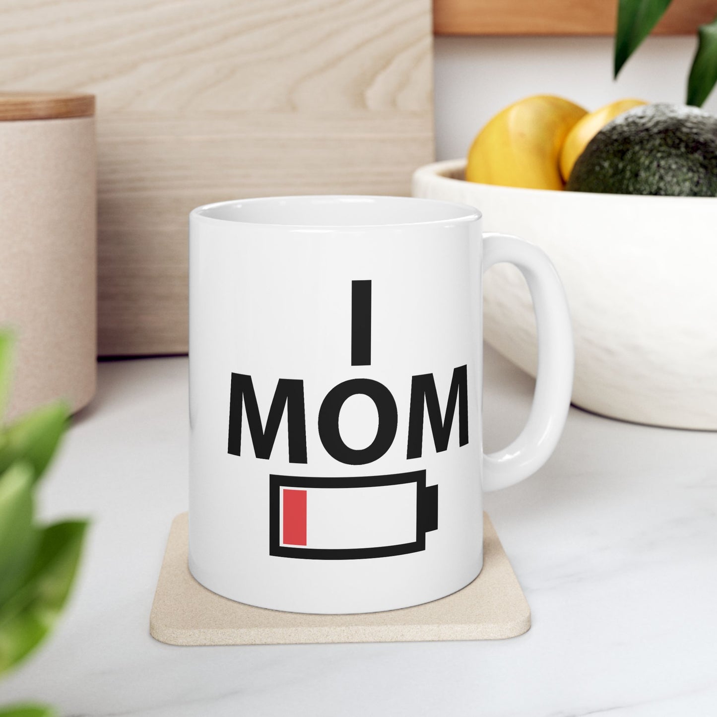Humor Mug - I Mom Empty