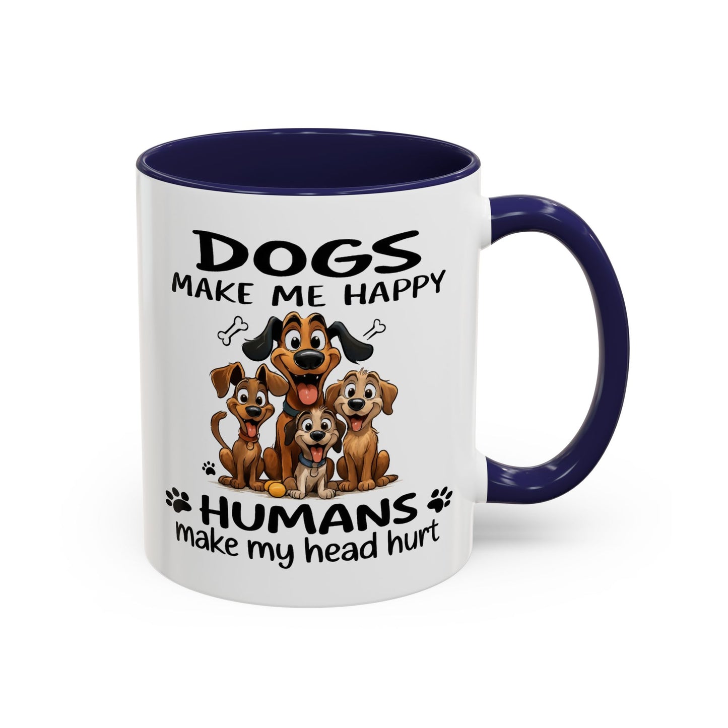 Animal Mug - Dogs Make Me Happy