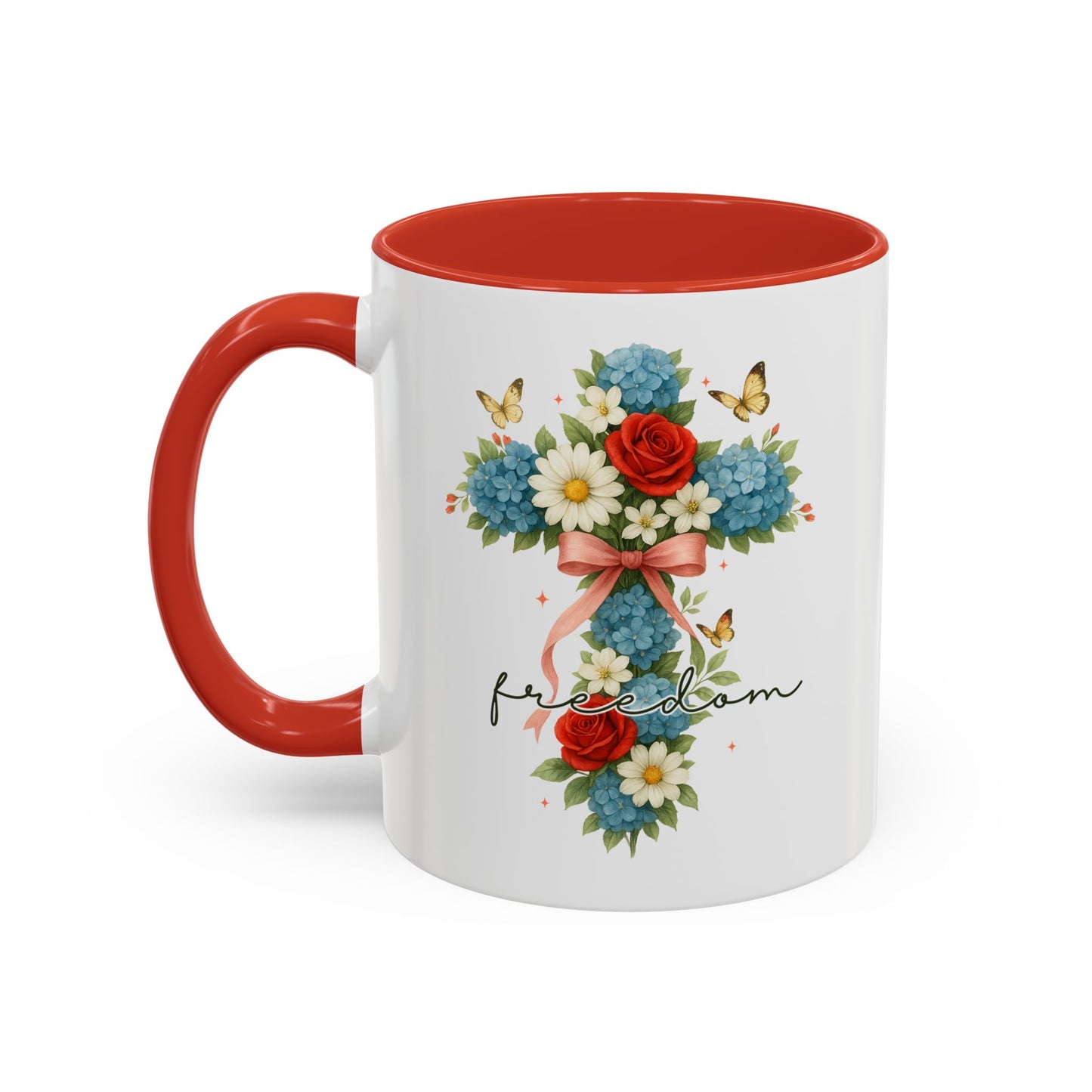 4th of July Mug - Freedom Cross