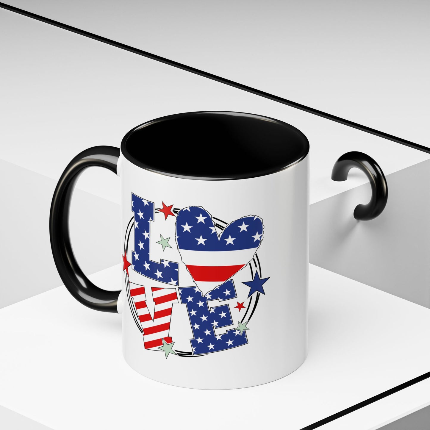 4th of July Mug - Love 4th of July