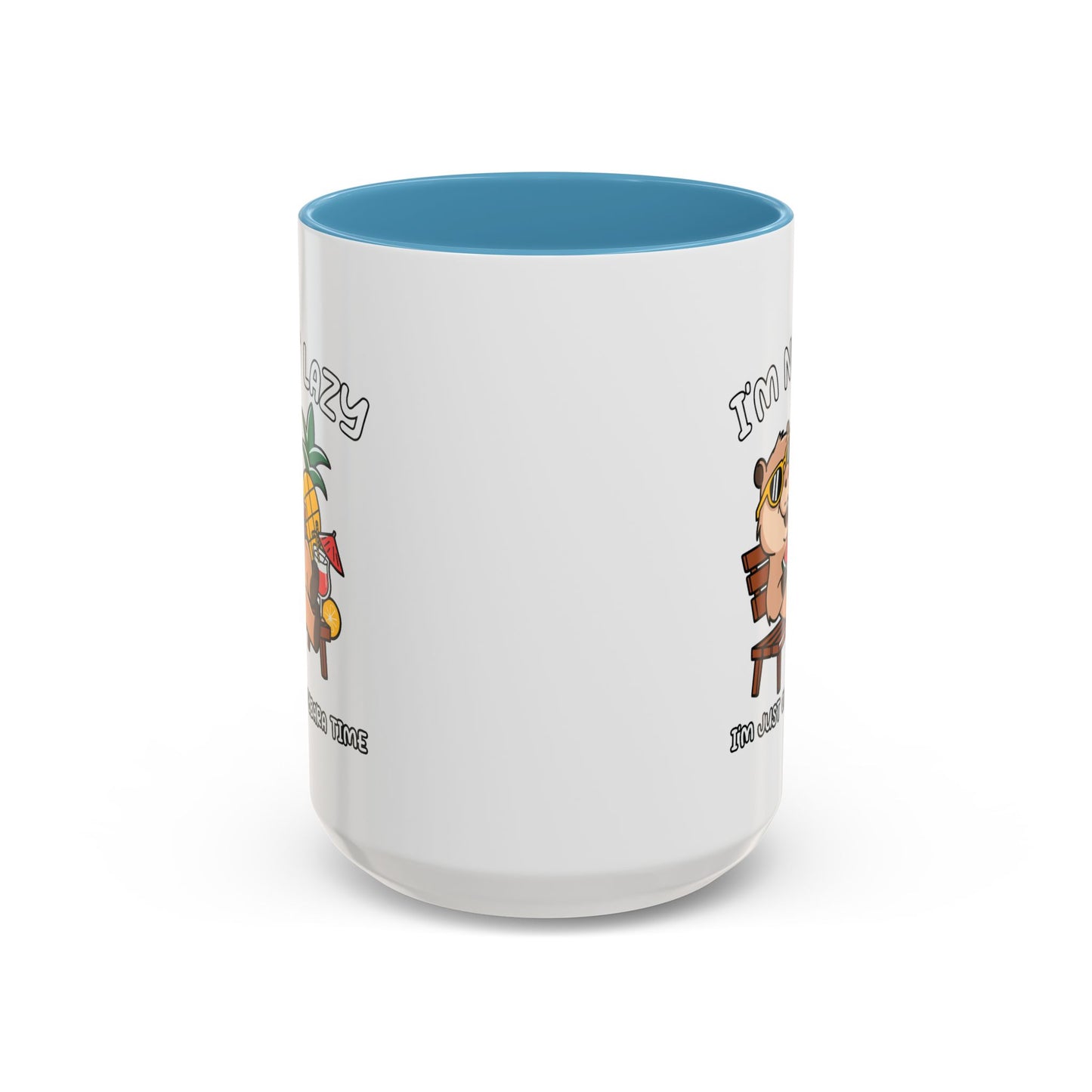 Humor Mug - I'm Not Lazy Capybara
