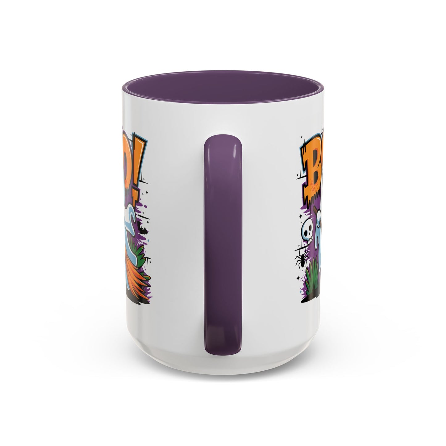 Halloween Mug - Boo! Flying Ghost With Broom