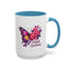Birthday Mug - Butterfly Flowers