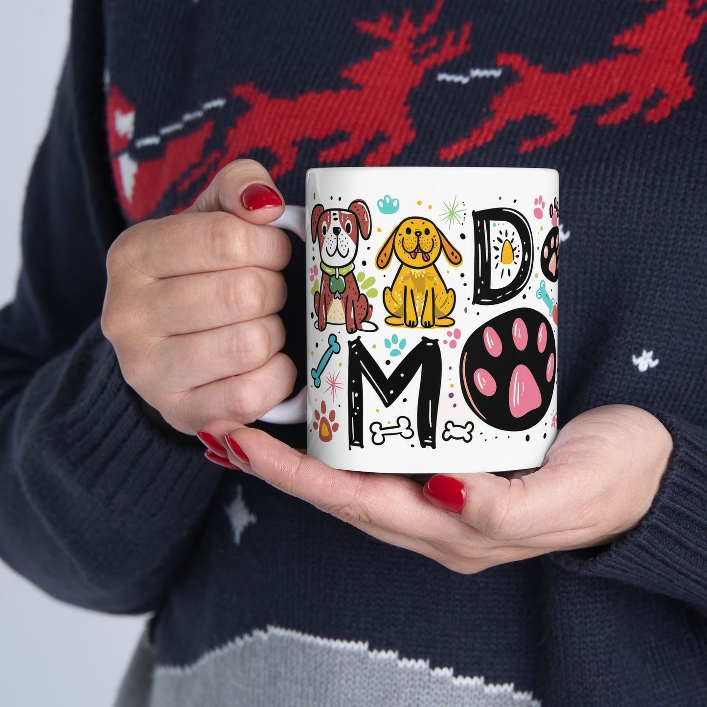 Animal Mug - Dog Mom Wrap 1