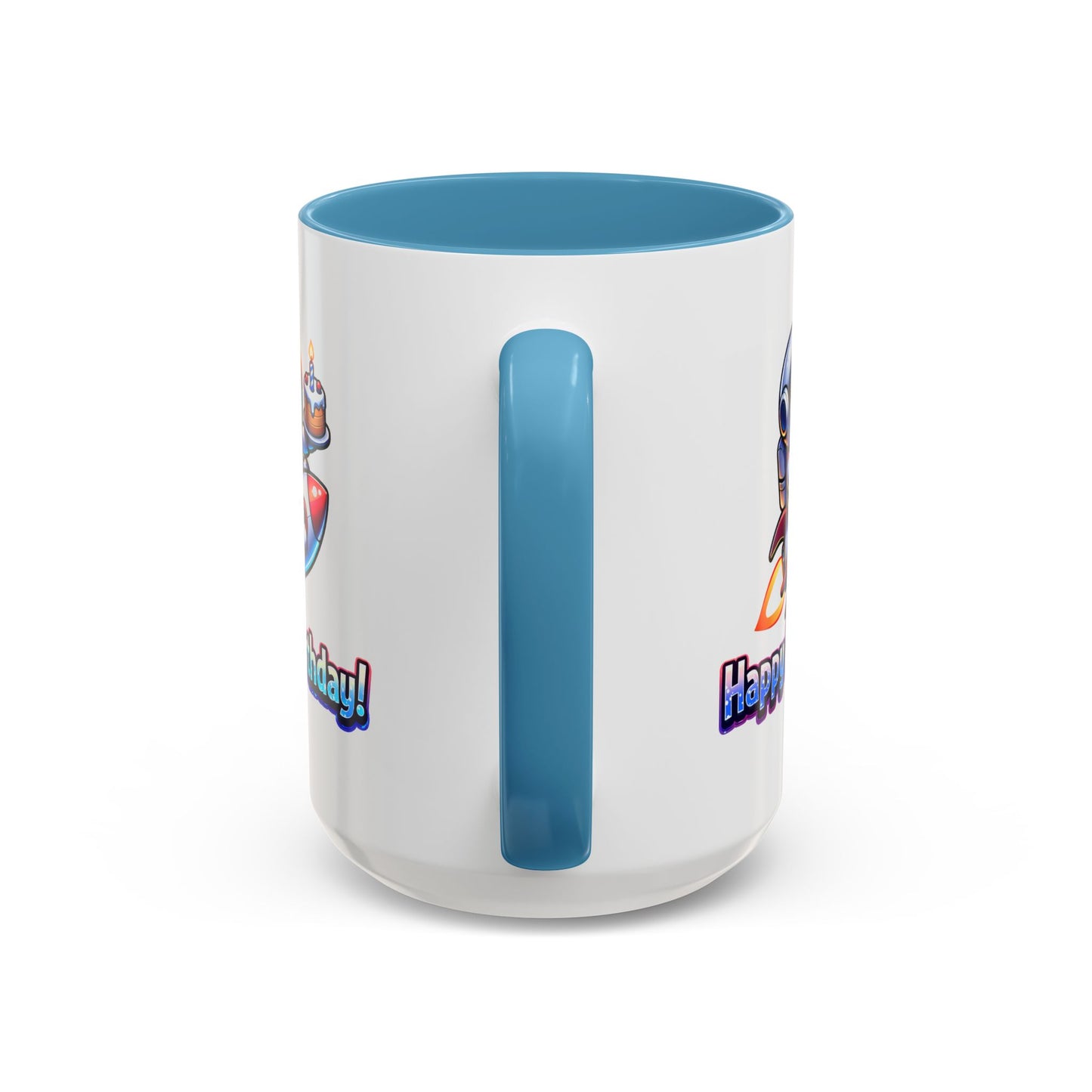 Birthday Mug - Astronaut Rocket