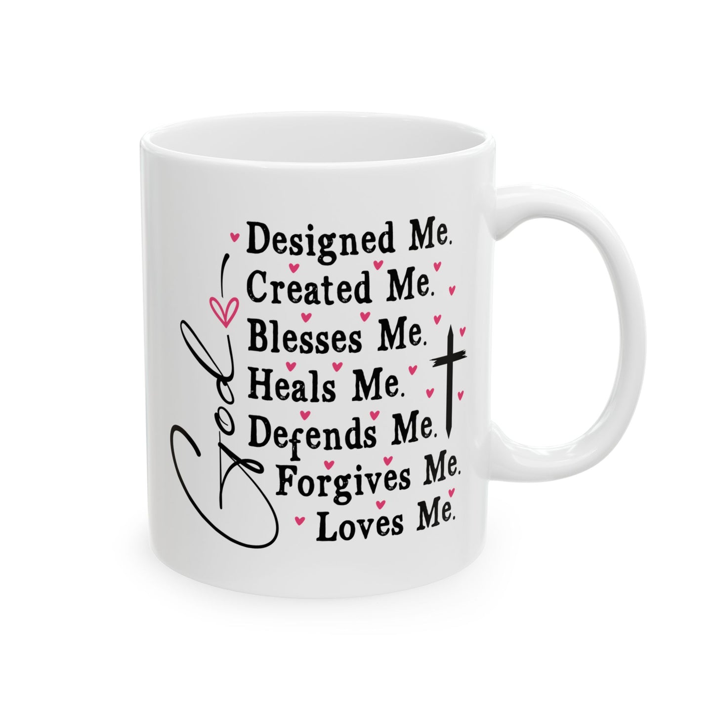 Religious Mug - God Designed Me