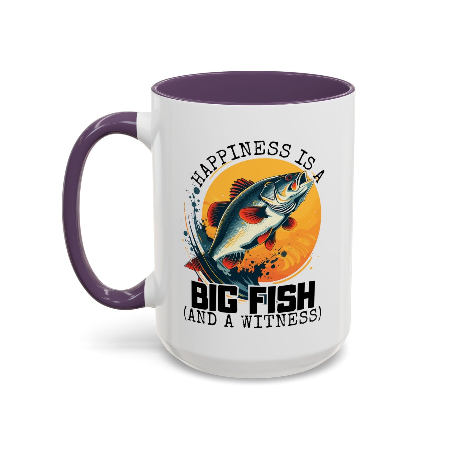 Adventure Mug - Happiness Is A Big Fish