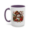 Christmas Mug - Red and Green Snowman 2