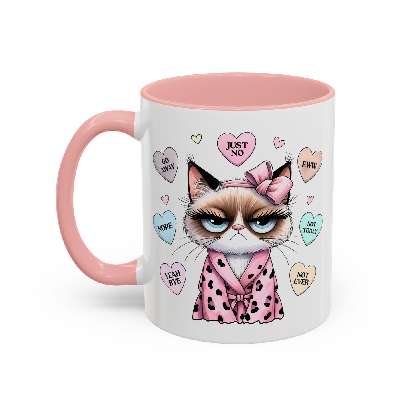 Animal Mug - Conversation Hearts