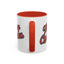 Christmas Mug - Merry Christmas Red & Black Baseball Text