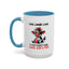 Humor Mug - Live Laugh Love Cow