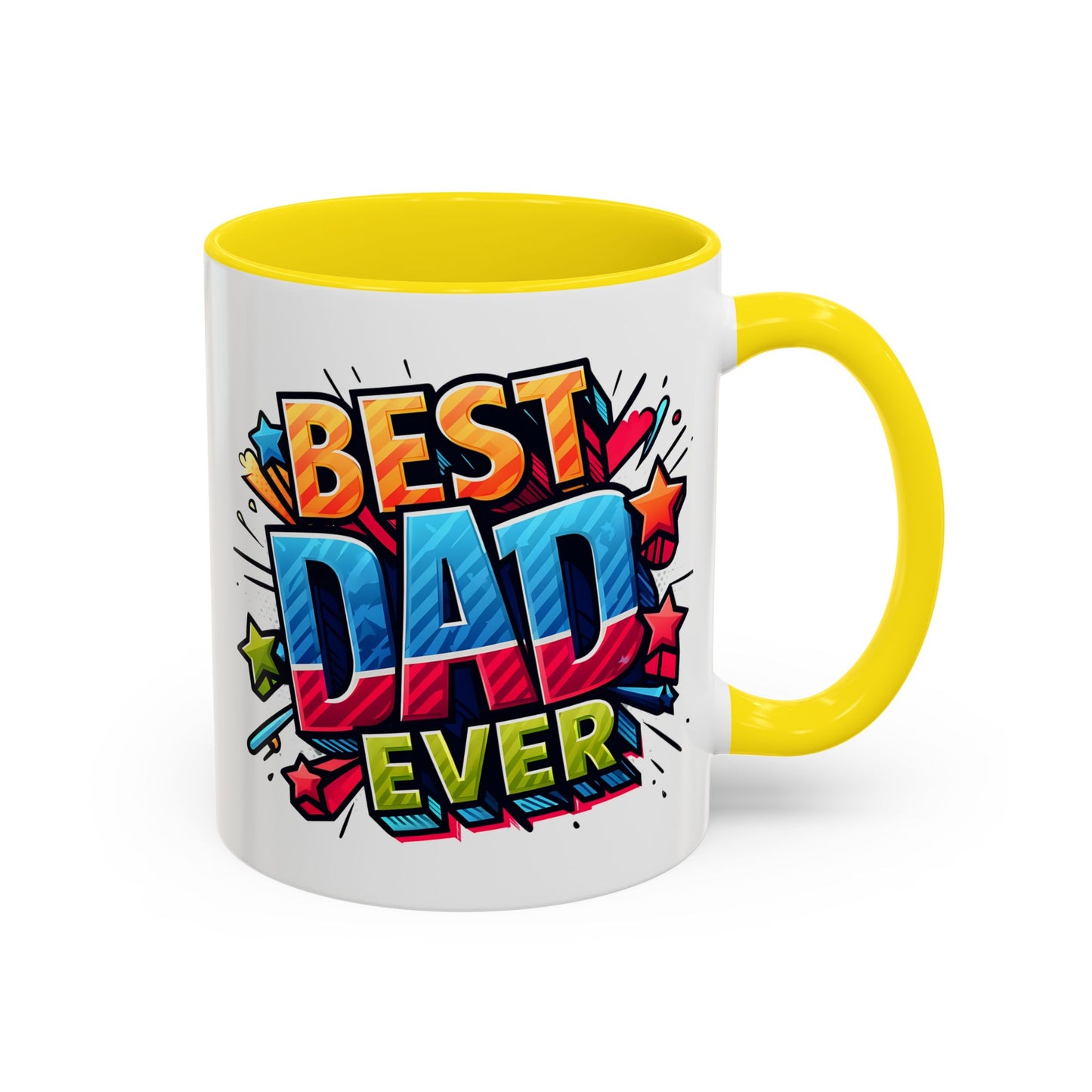 Father's Day Mug - Best Dad Ever Comic