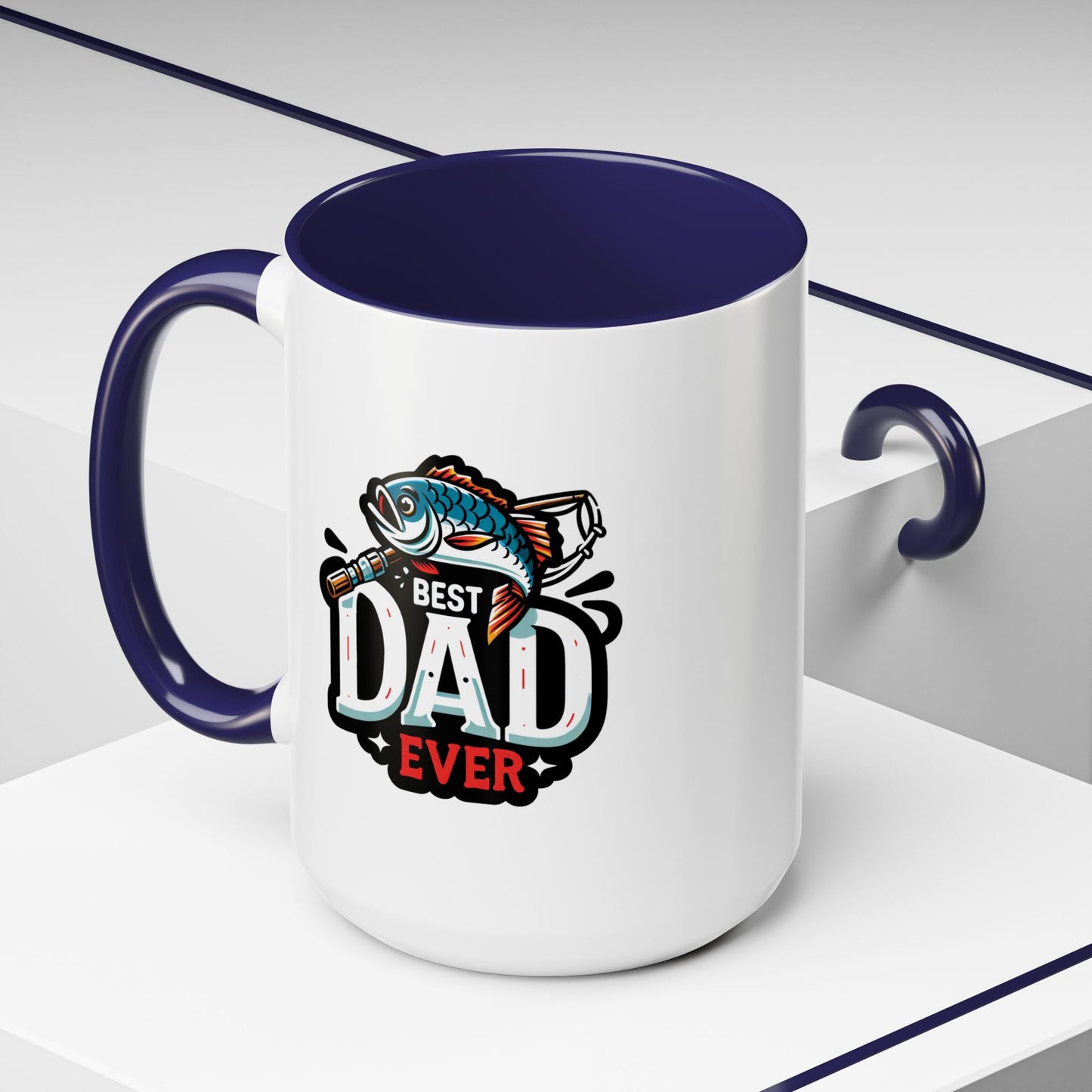 Father's Day Mug - Best Dad Ever Fishing