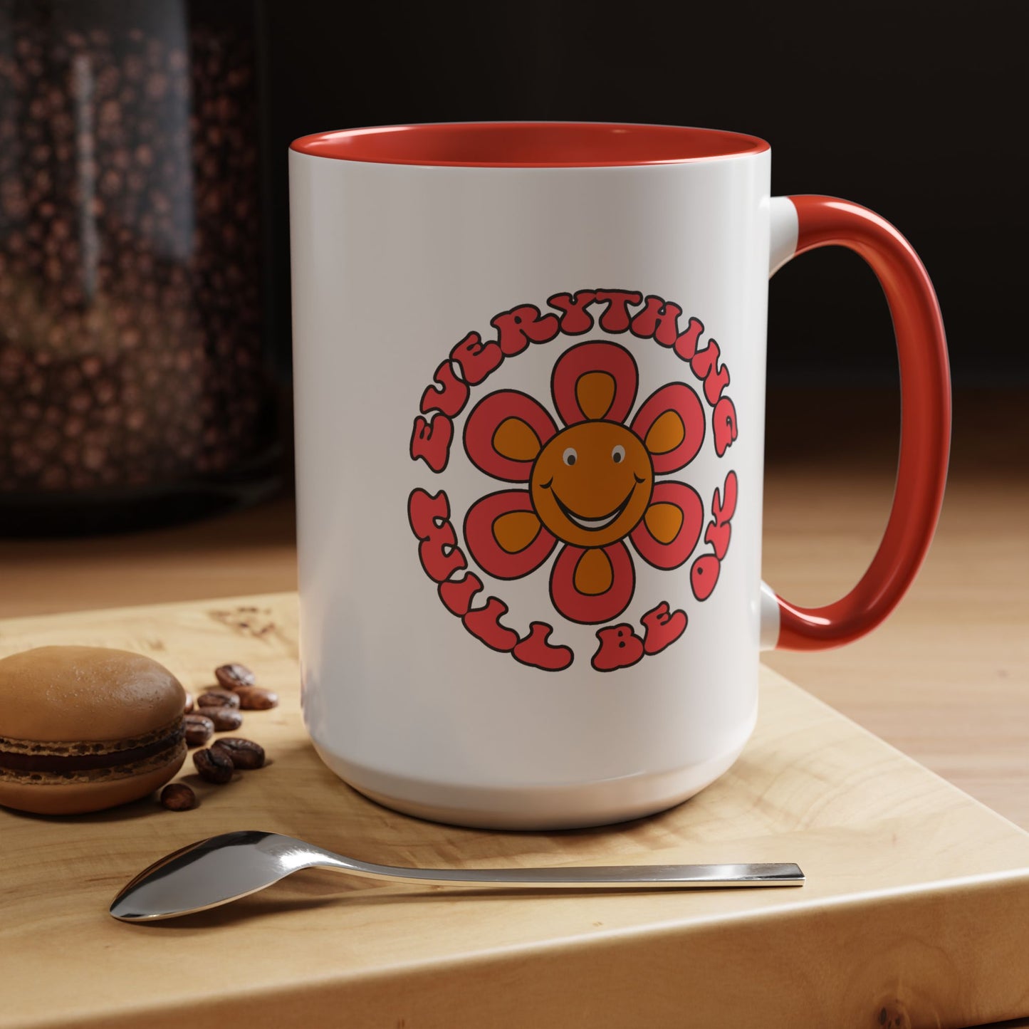 Wellness Mug - Everything Will Be Ok Flower