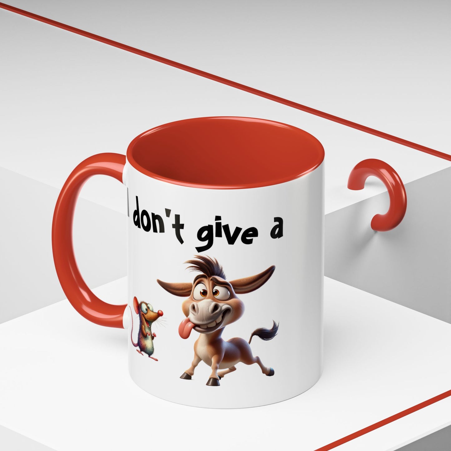 Humor Mug - I Don't Give a Rats Ass