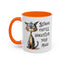 Humor Mug - Strong Coffee Brightens Your Mood