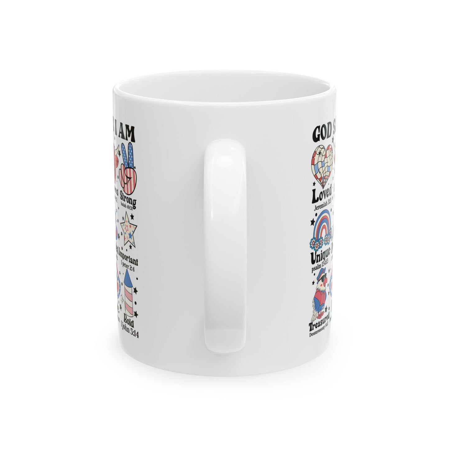 Religious Mug - God Says I Am