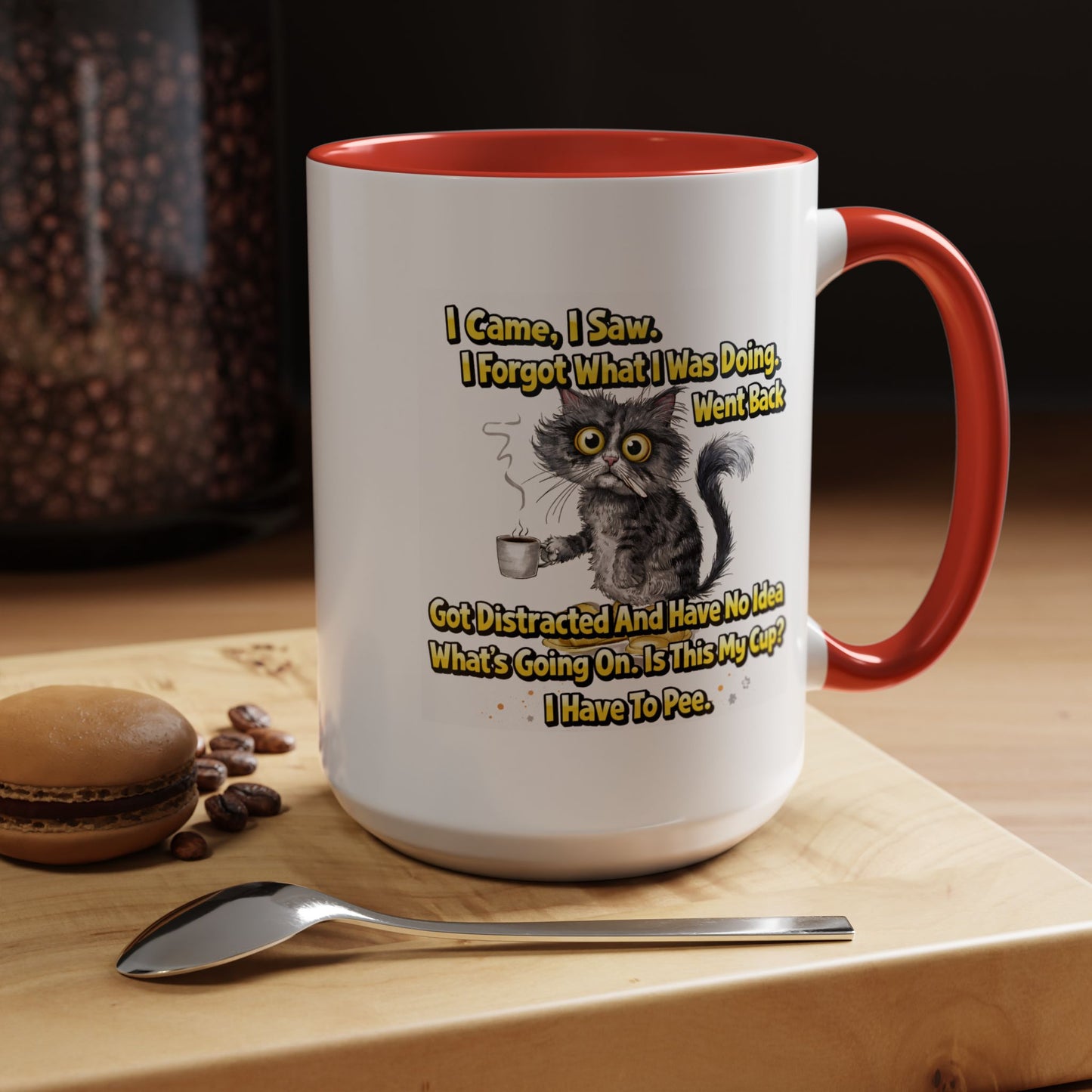 Humor Mug - I Came I Saw