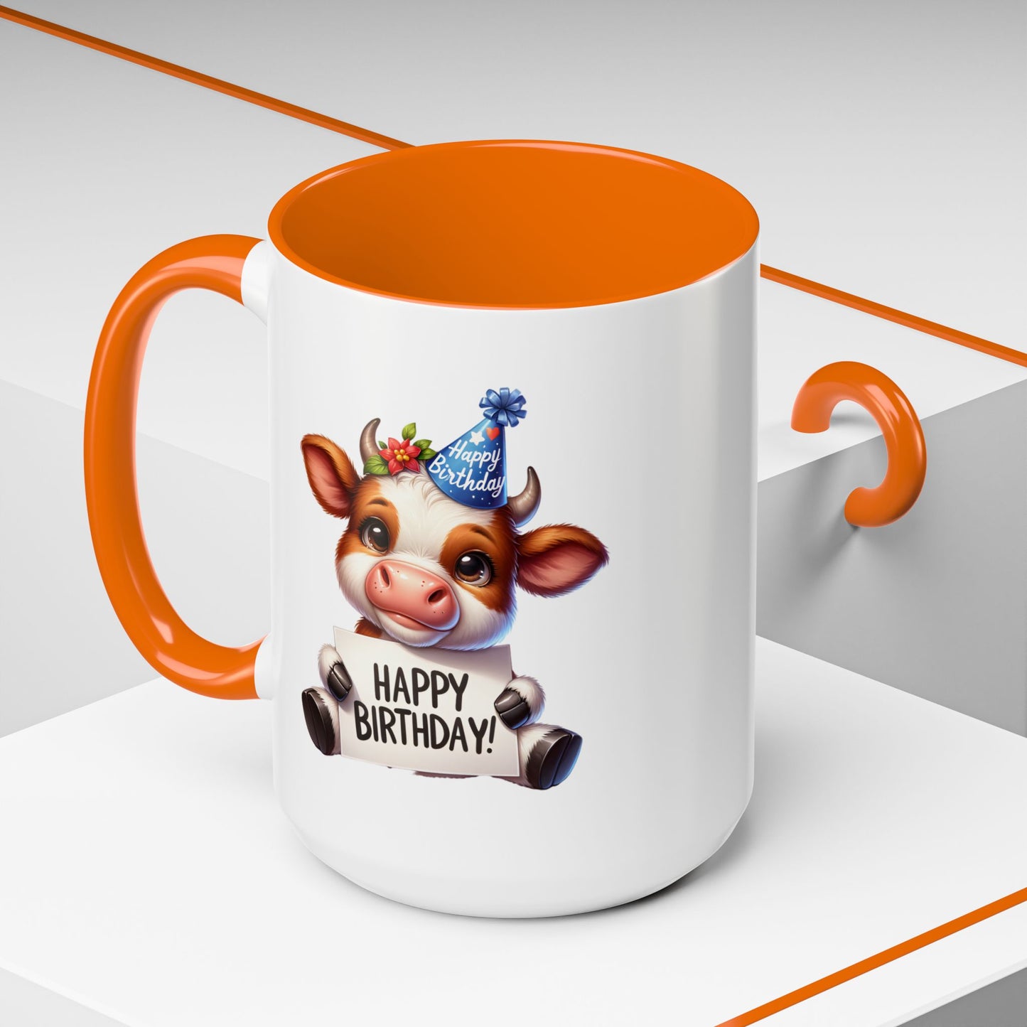 Birthday Mug - Cow Clipart