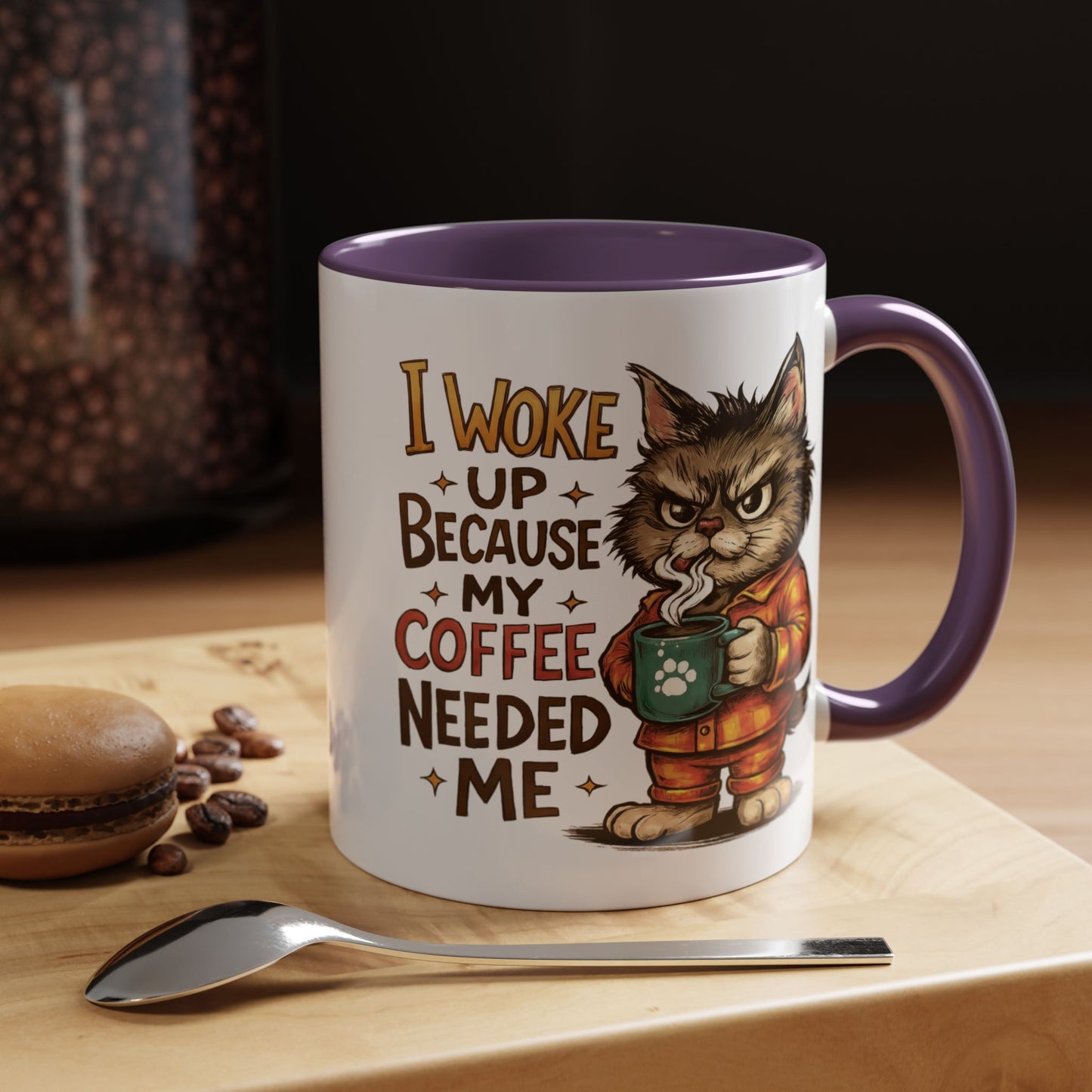 Animal Mug - I Woke Up Because