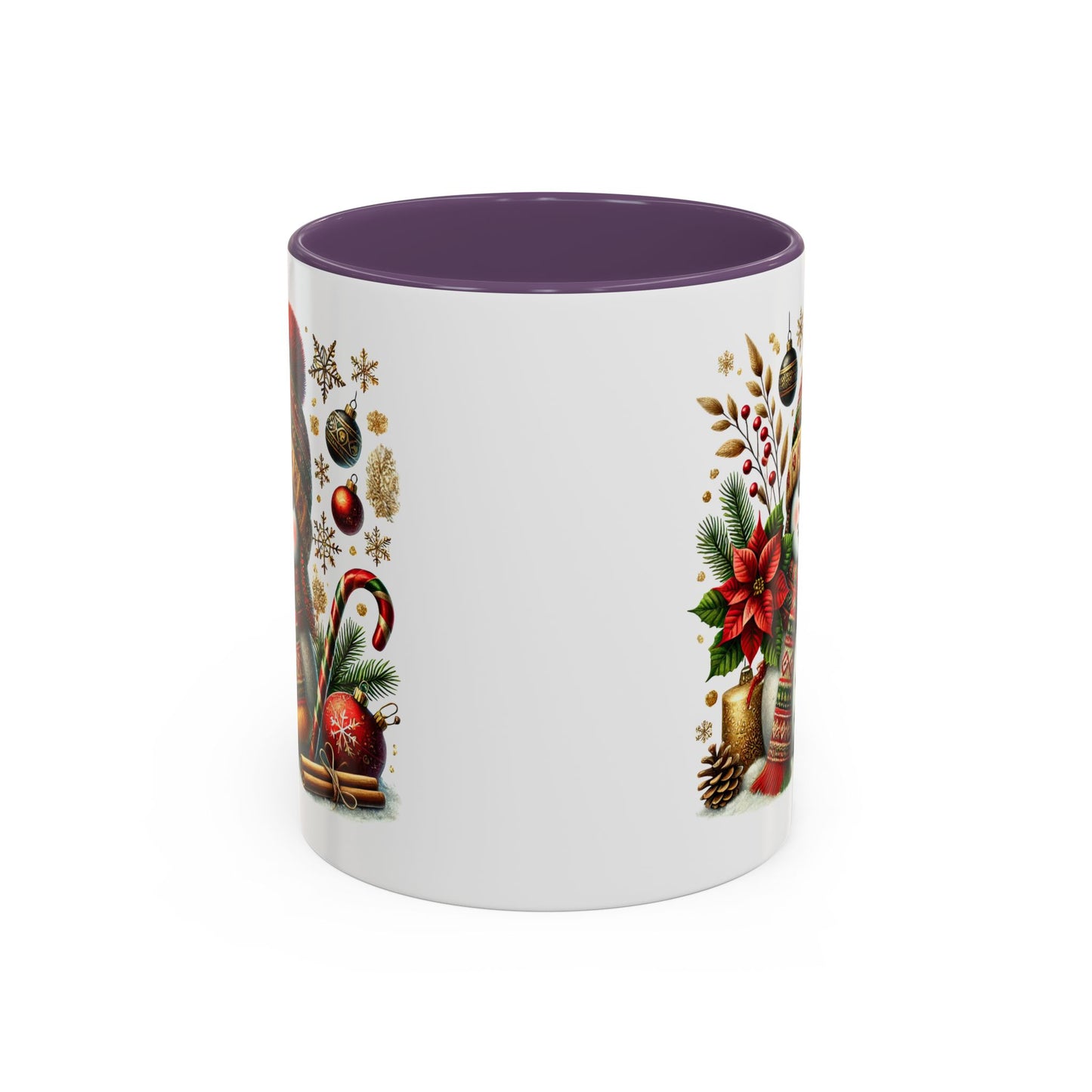 Christmas Mug - Snowman with Christmas Decorations