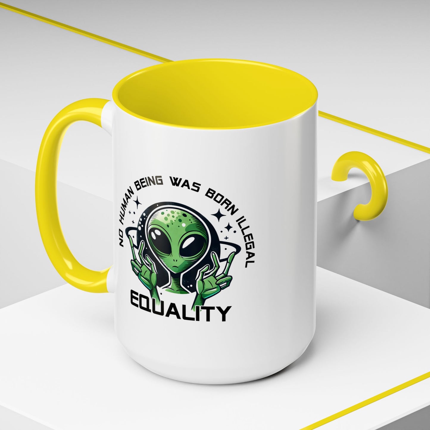 Alien Mug - No Human Being