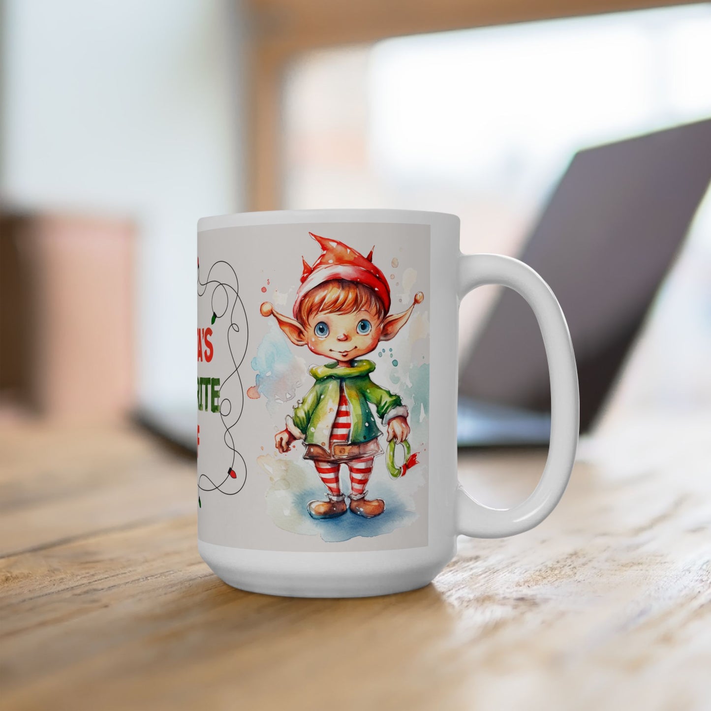 Christmas Mug - Santa's Favorite Elf