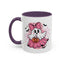 Halloween Mug - Ghost With Pink Bow