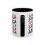 4th of July Mug - America peace Sign