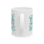 Wellness Mug - Think Happy Thoughts Words