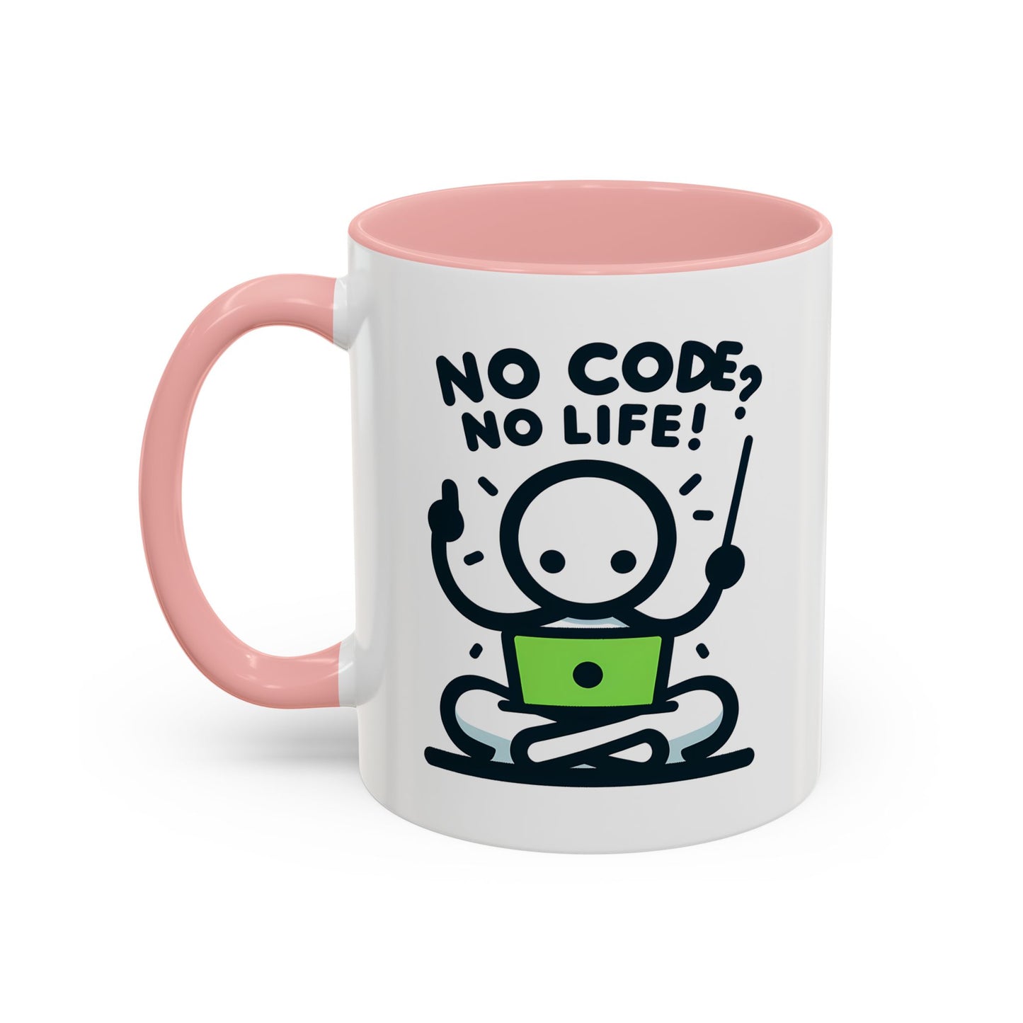 Humor Mug - No Code No Life