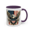 4th of July Mug - American Bald Eagle Flag 9