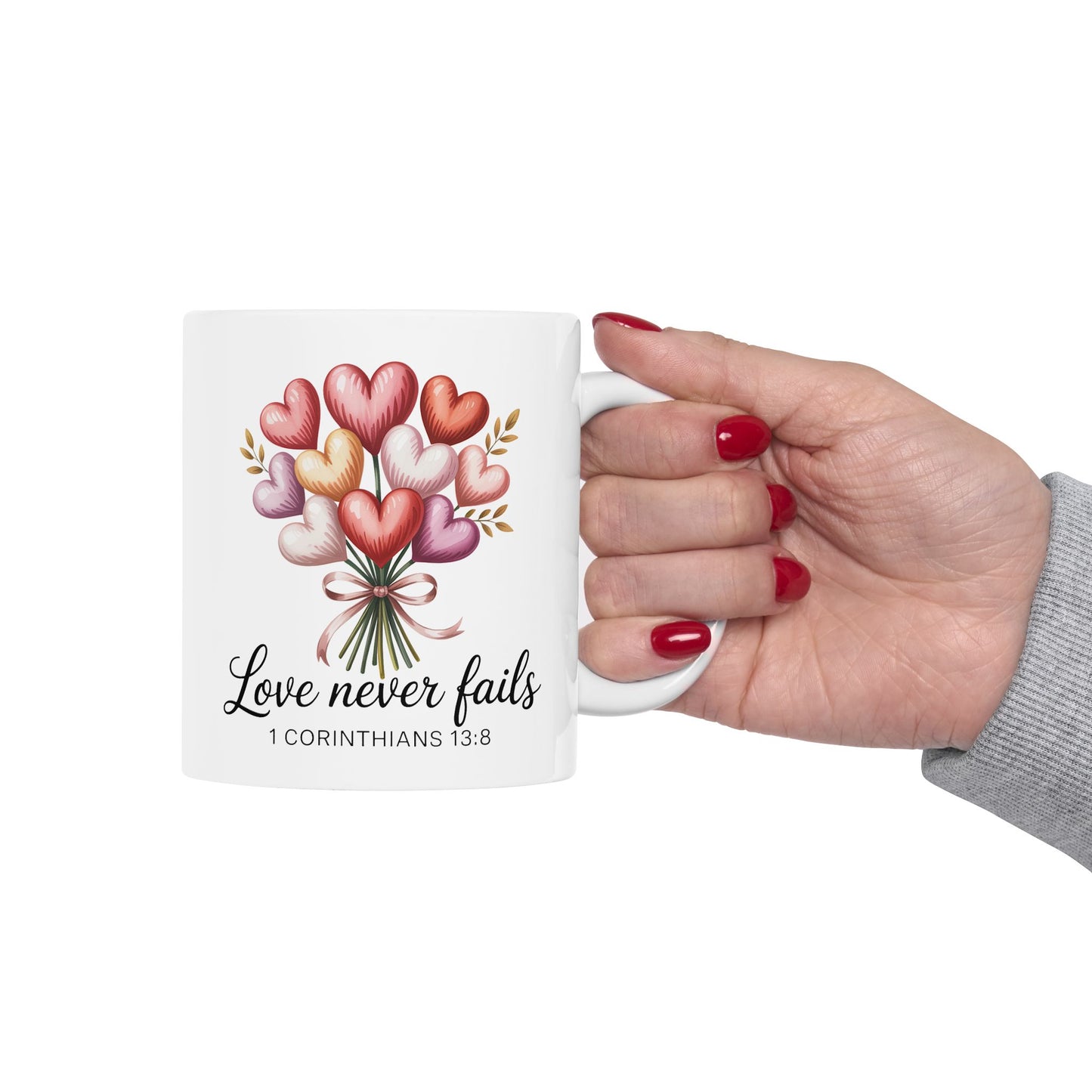 Anniversary Mug - Love Never Fails