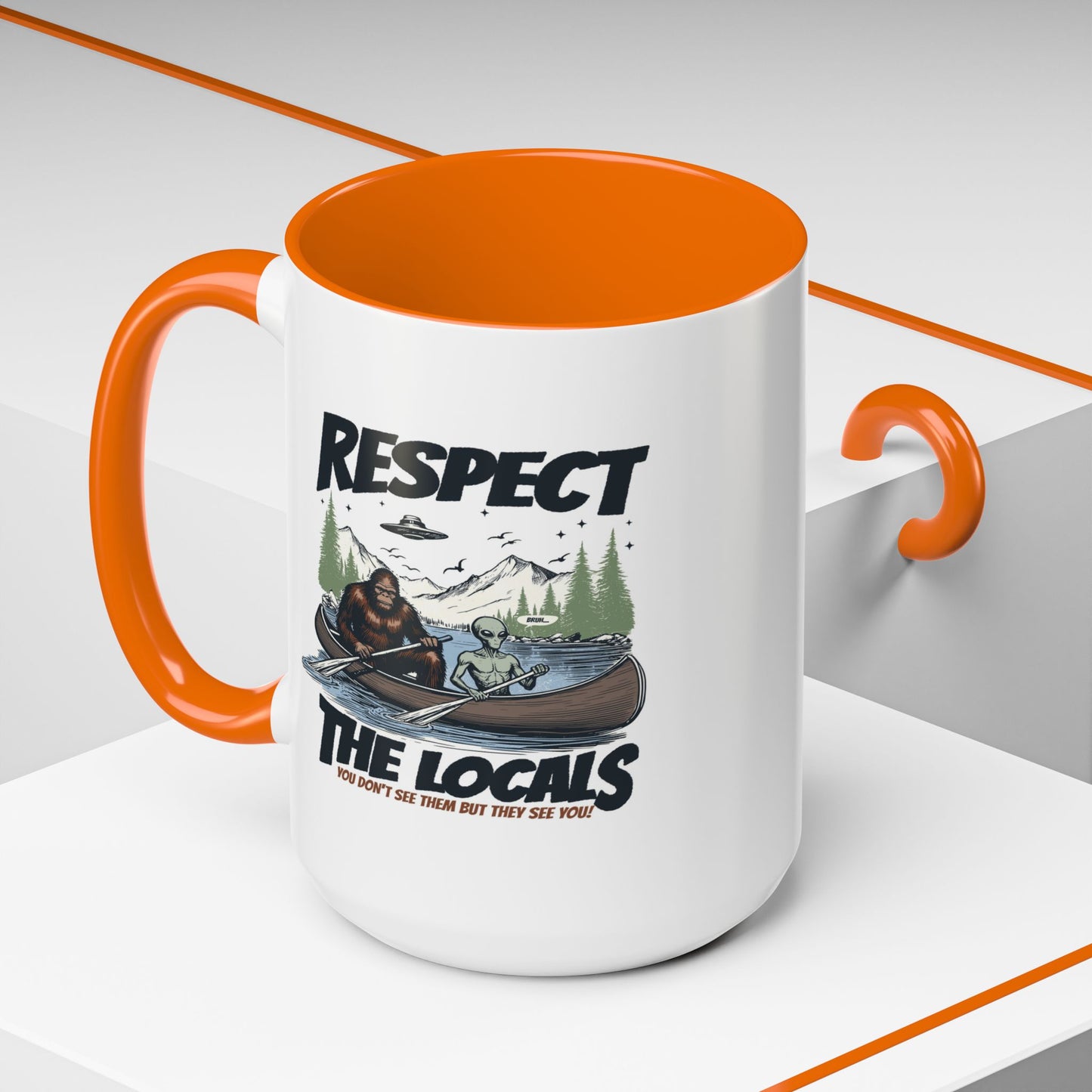 Alien Mug - Respect The Locals