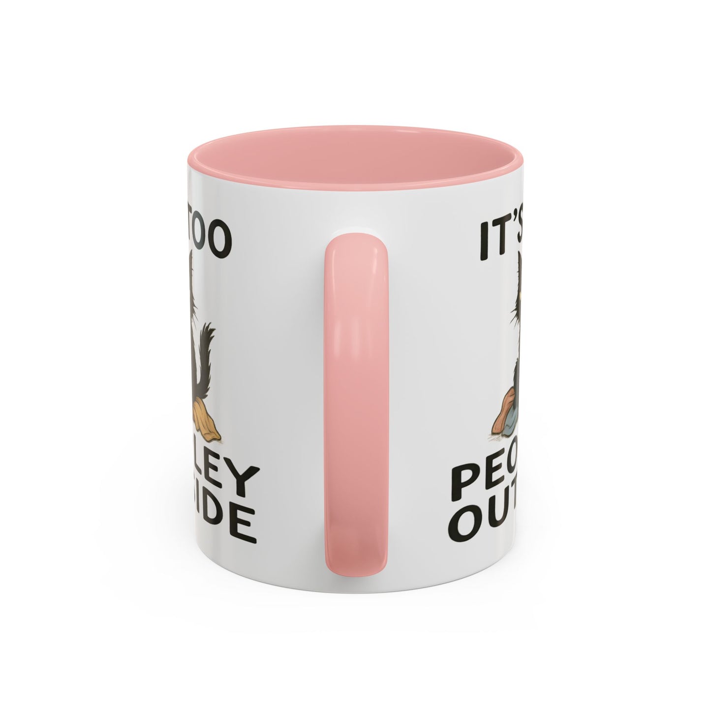 Animal Mug - It's Too Peopley Outside