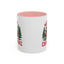 Christmas Mug - Merry Christmas Red & White Camper