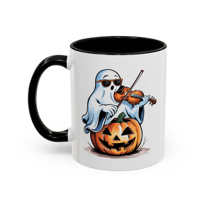 Halloween Mug - Violin Playing Ghost