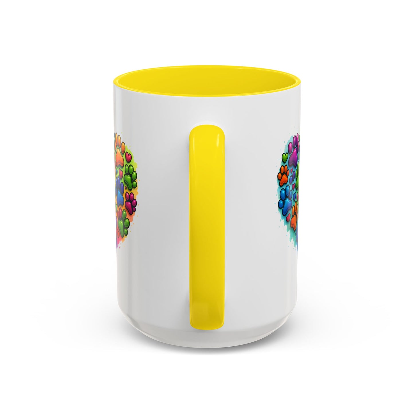 Animal Mug - Dog Paws Heart