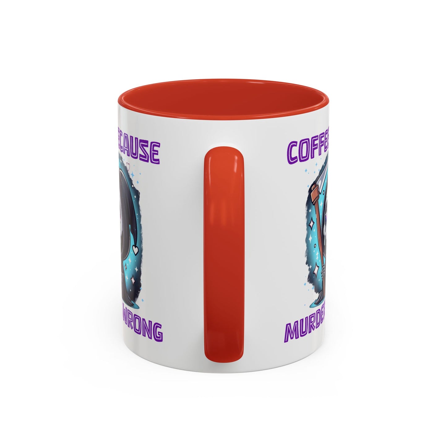 Humor Mug - Coffee Because Murder is Wrong