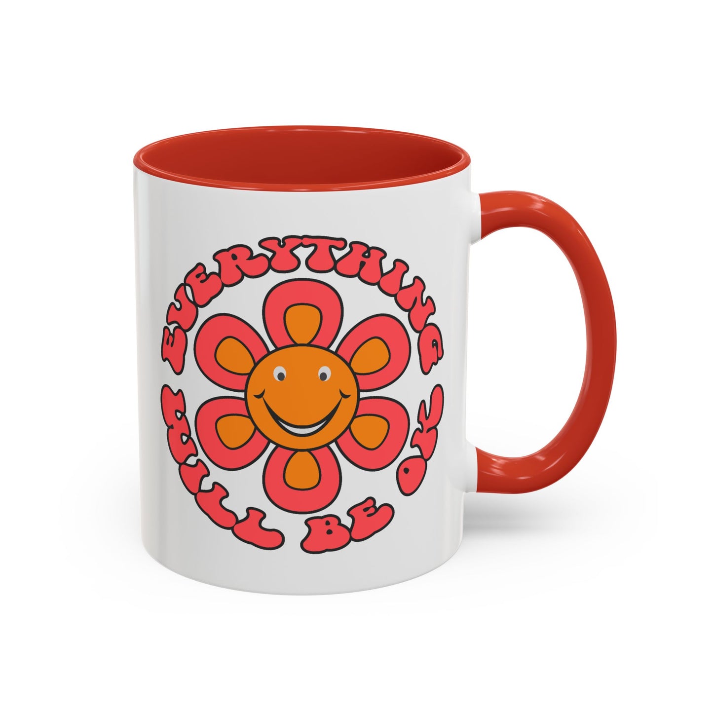 Wellness Mug - Everything Will Be Ok Flower