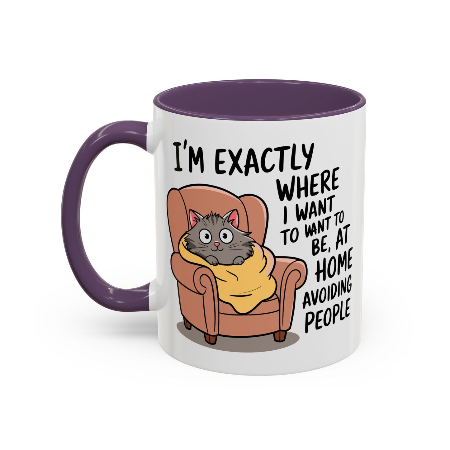 Animal Mug - I'm Exactly Where I Want To Be