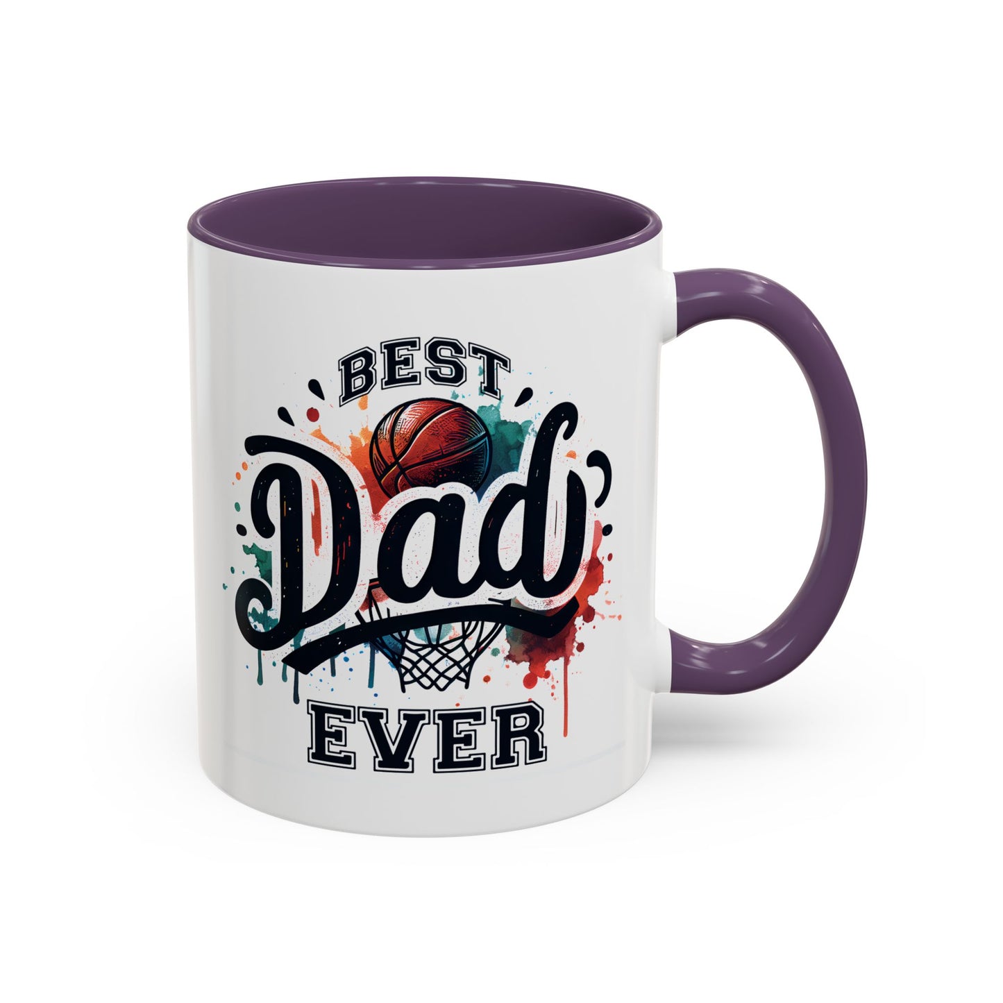 Father's Day Mug - Best Dad Ever Basketball