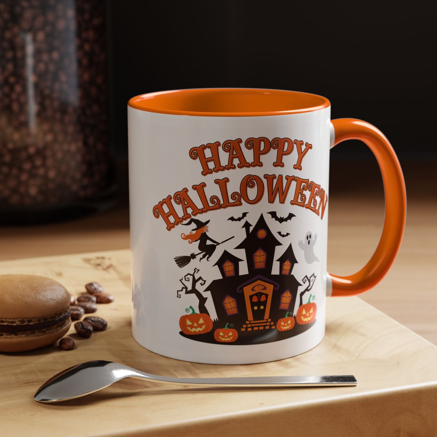Halloween Mug - Happy Halloween Ghost House