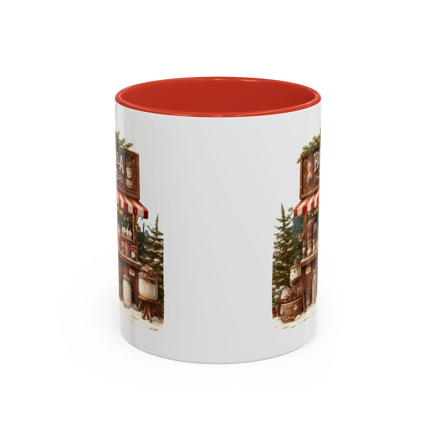 Christmas Mug - Hot Cocoa Stand White Text