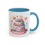 Birthday Mug - Happy Birthday Two Tiered Cake