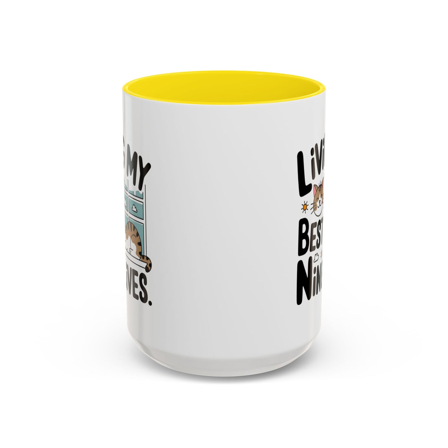 Animal Mug - Living My Best Nine Lives