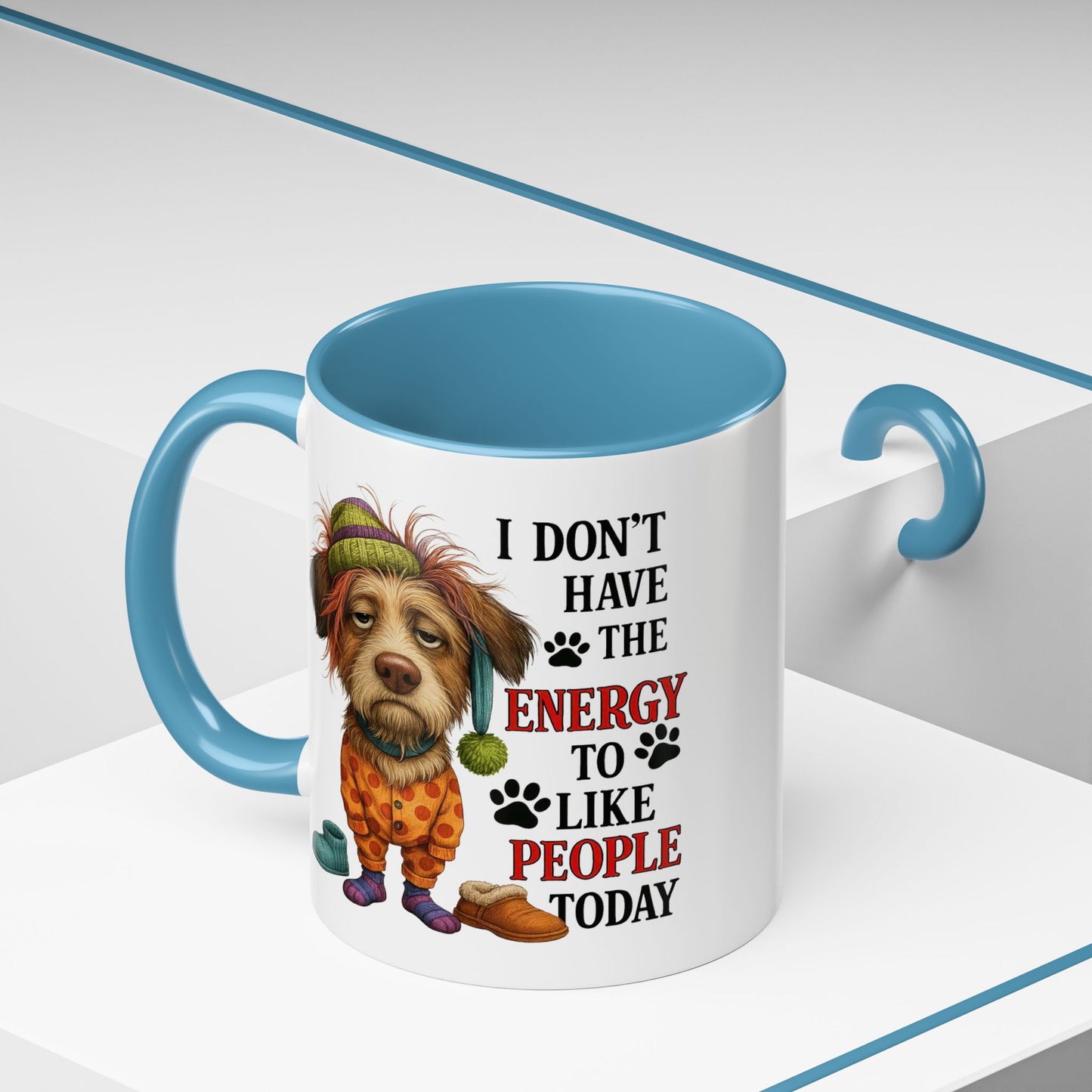 Animal Mug - I Don't Have The Energy