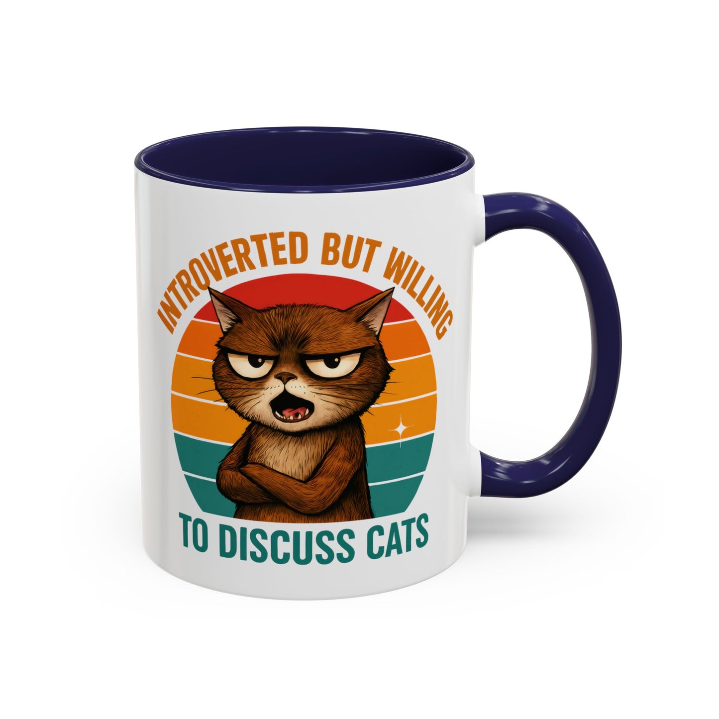 Animal Mug - Introverted But Willing To Discuss Cats